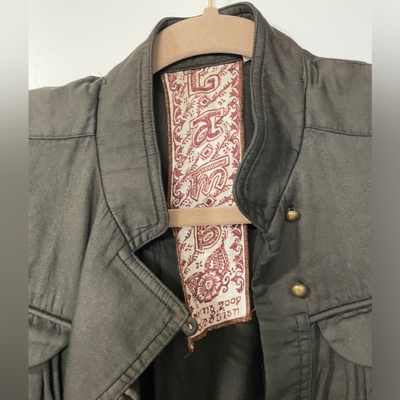 L.A.M.B. circa 2009 army green jacket size XS/S - Picture 4 of 7